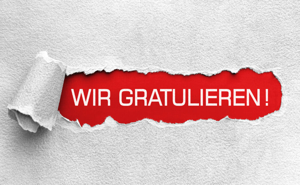 Wir gratulieren -