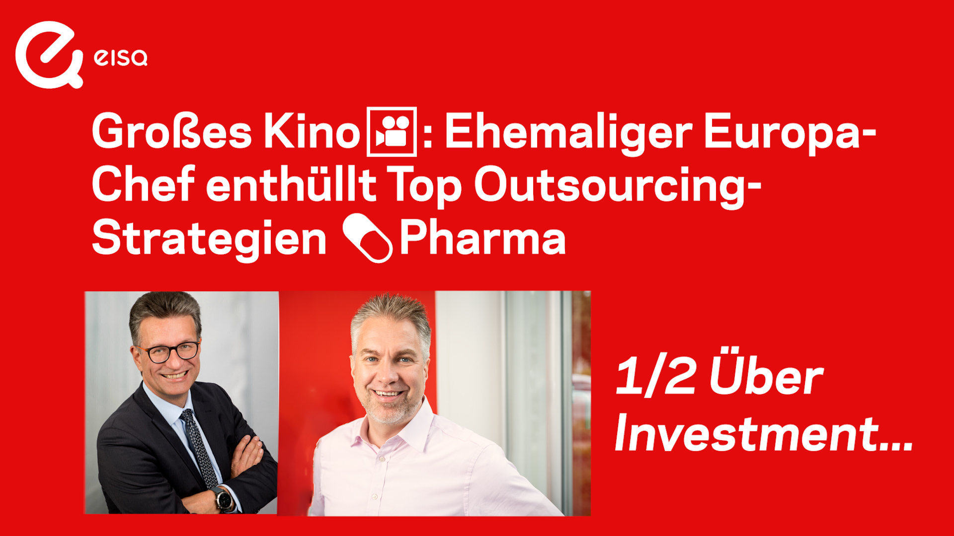 Teaser Video Investment Profi über Outsourcing Pharma