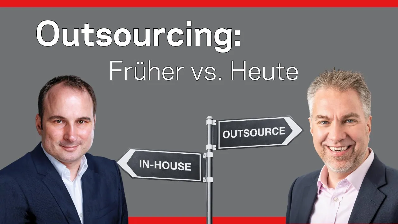 Tasse Tee mit Roland Ruf und Bernhard Gandolf über Outsourcing Beispiele früher vs. heute