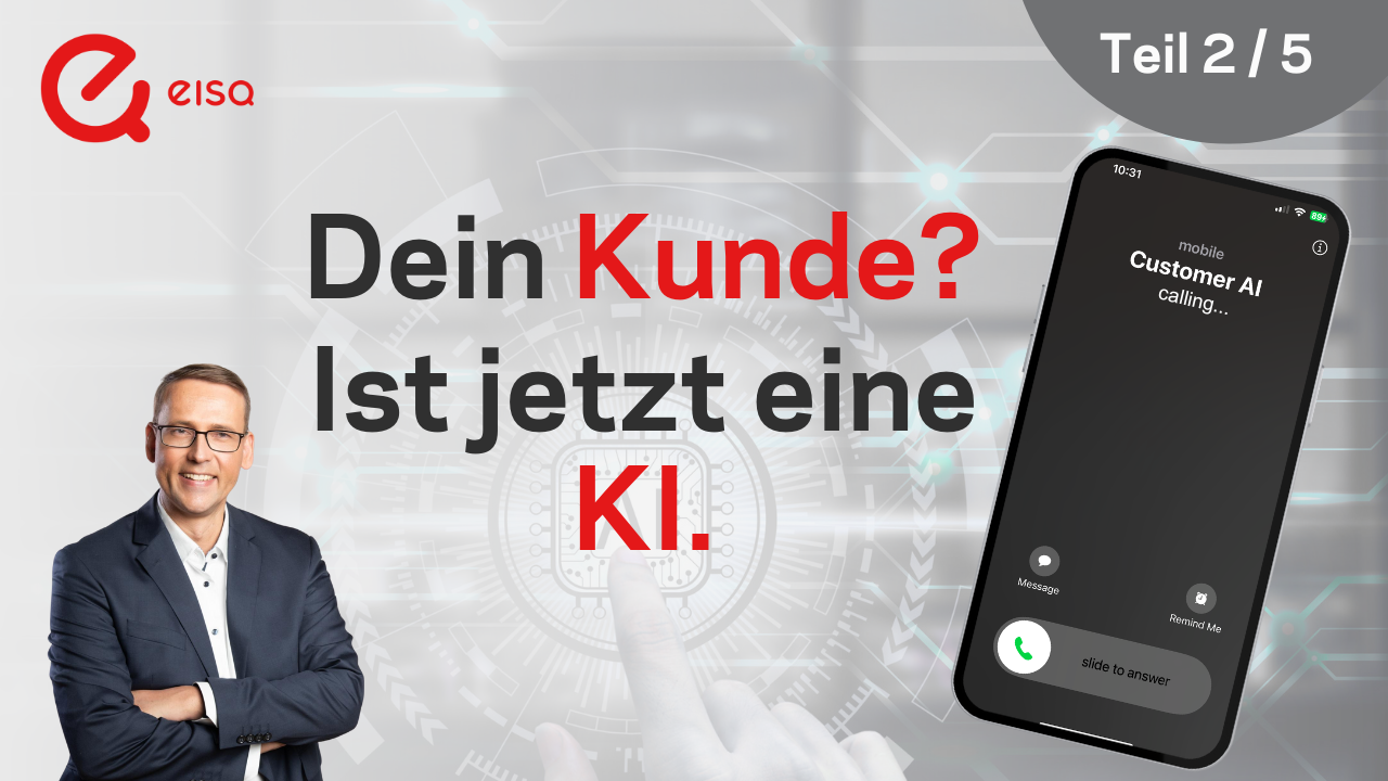 Jochen Gaßner: Was passiert, wenn der Kunde nicht mehr anruft – sondern seine AI?